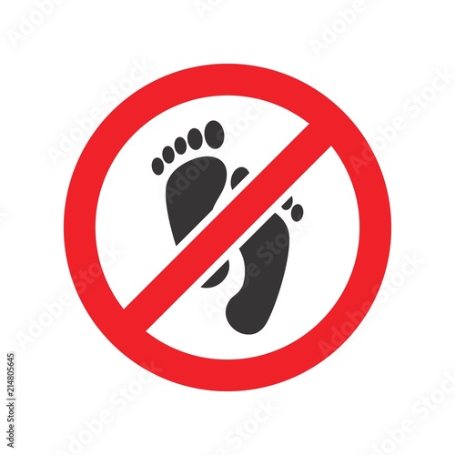 foot logo. reflexology icon. finger symbol. vector eps 08.
