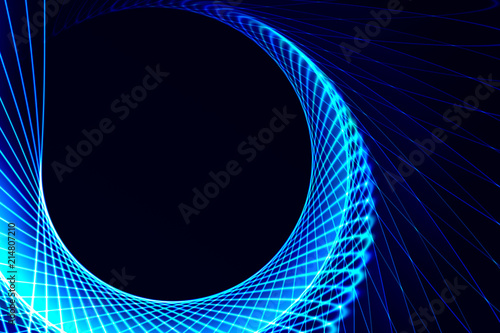 Abstract colorful rainbow fractal spiral background, for backdrop or banner etc.