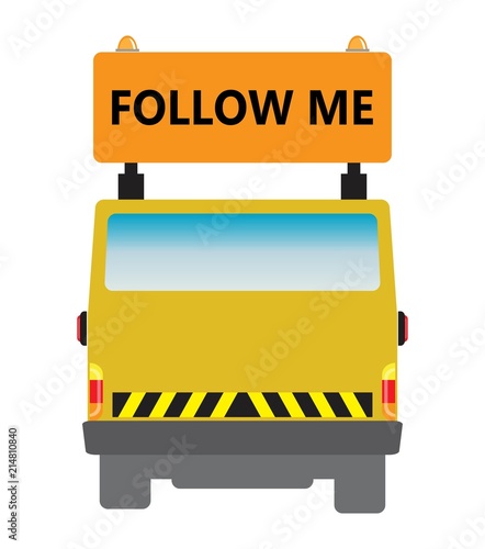 airport follow me car