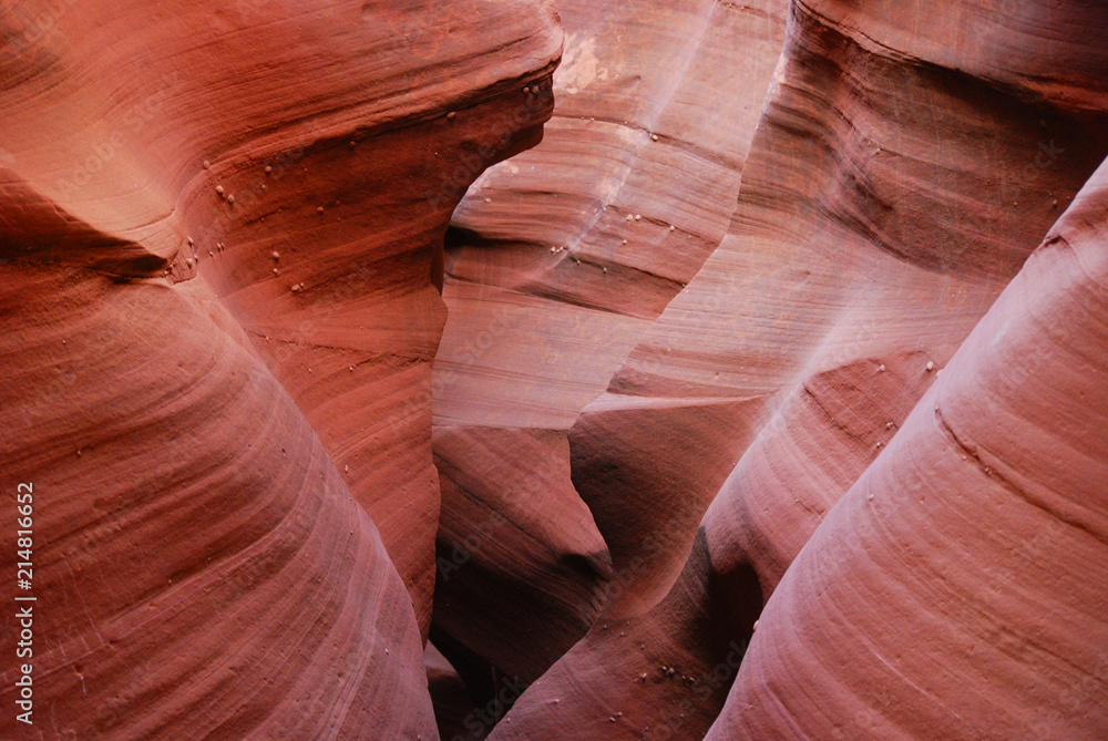 Slot canyon texture, sandstone background