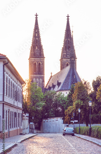 Photography Basilica of Saint Peter and Saint Paul, Vysehrad, Prague