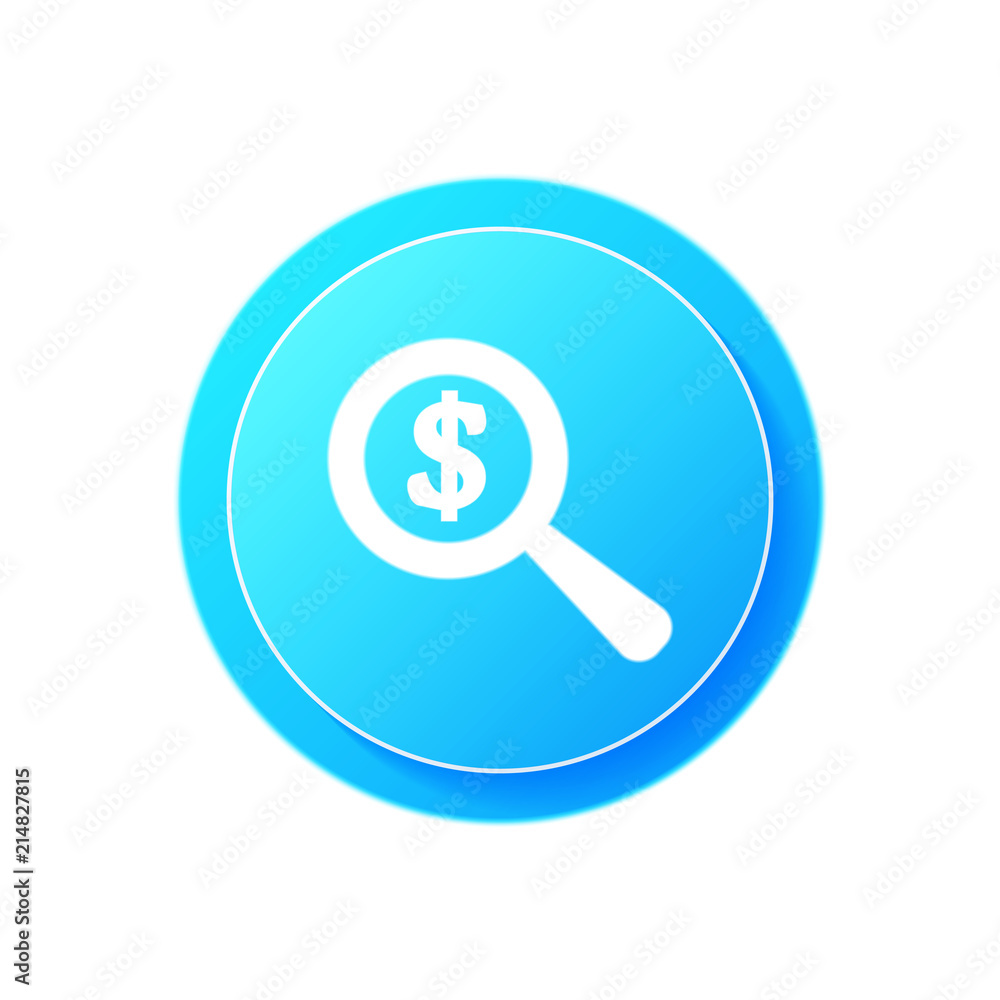 Dollar search icon Dollar search icon