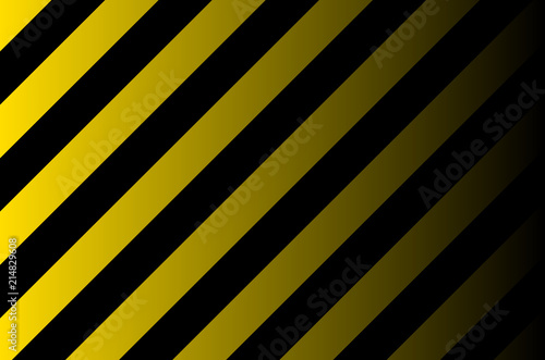 warning stripes yellow and black