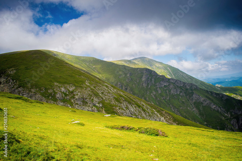 Fototapeta Naklejka Na Ścianę i Meble -  Central Balkan national park in Bulgaria, paty to Botev peak