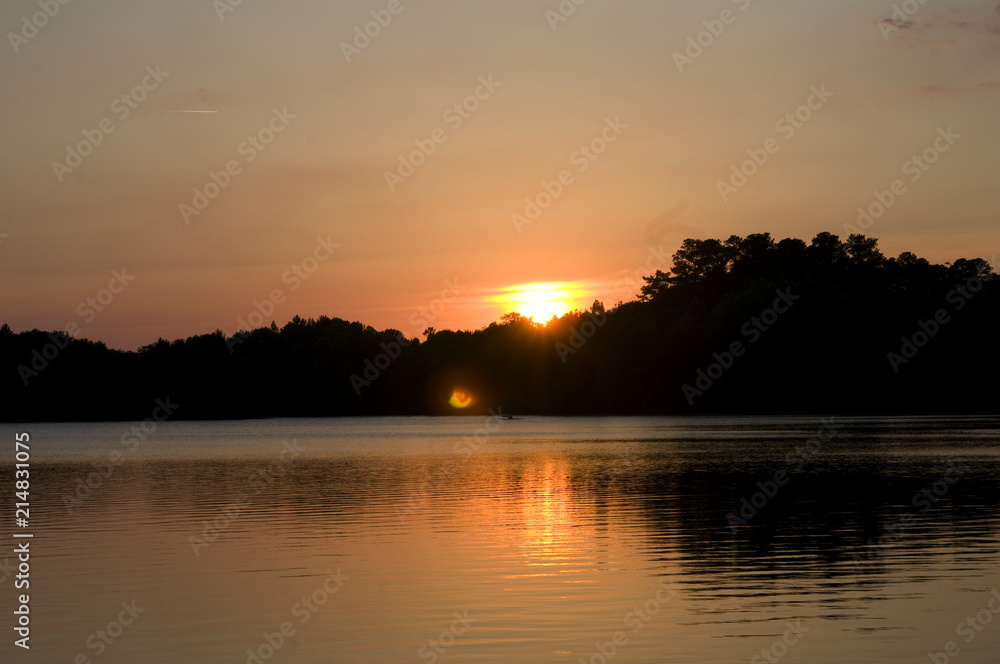 Sunset at Stumpy Lake_1