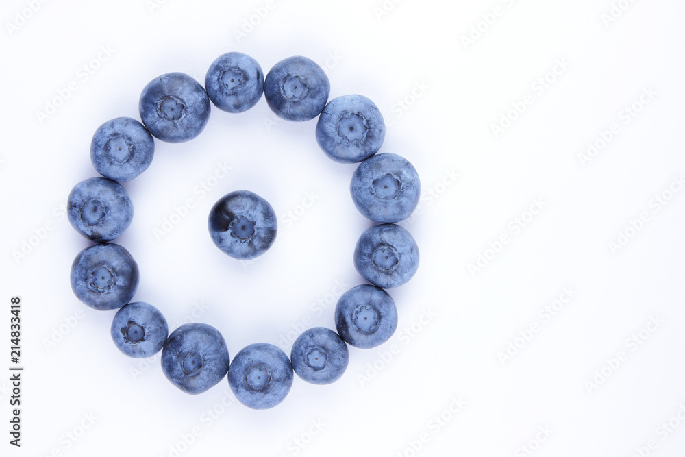 Blueberries on white background, blueberry berries isolated, blue berries close-up, blank for designer, vegetarian food for breakfast Blueberries on white background, blueberry berries isolated, blue berries close-up, blank for designer, vegetarian food for breakfast