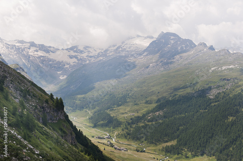Sils, Val Fex, Fextal, Wanderweg, Wanderer, Marmorè, Fexgletscher, Alpen, Oberengadin, Graubünden, Sommer, Schweiz