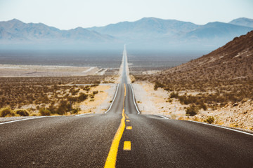 Acrylglasbilder Route 66 Classic highway scene in the USA  © JFL Photography