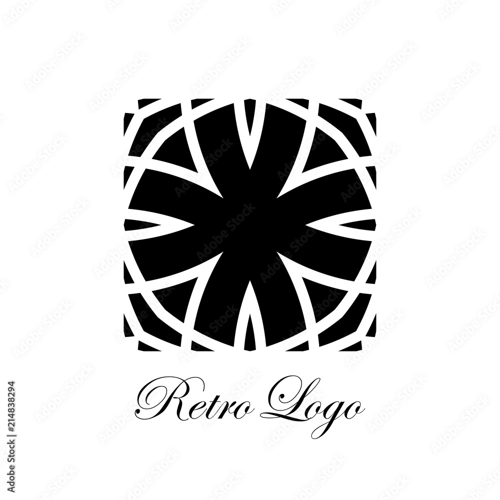 Fototapeta premium Art Deco Logo