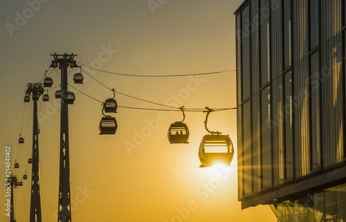 Riding on the Cable Car