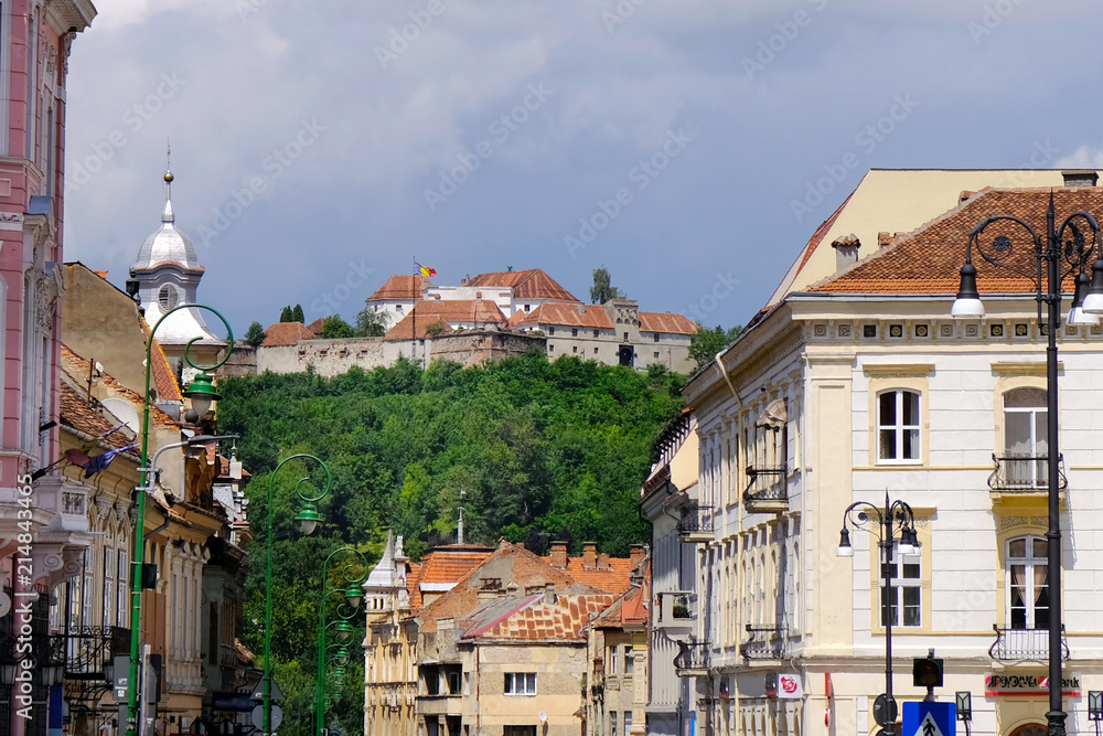 Rumunia, Transylwania - Brasov, zabytkowe centrum miasta