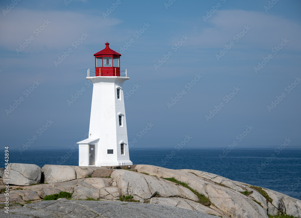 Lighthouse in Peggy's Cove Canada