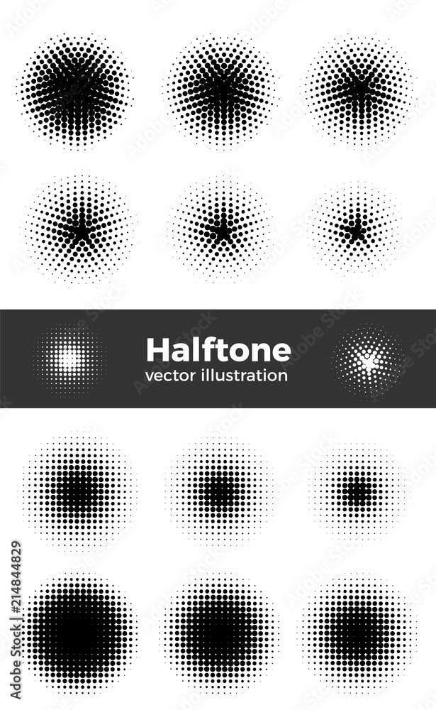 Vector retro style dotwork background. Abstract dotted stippling engraving texture
