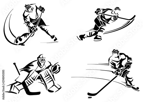 Hockey players