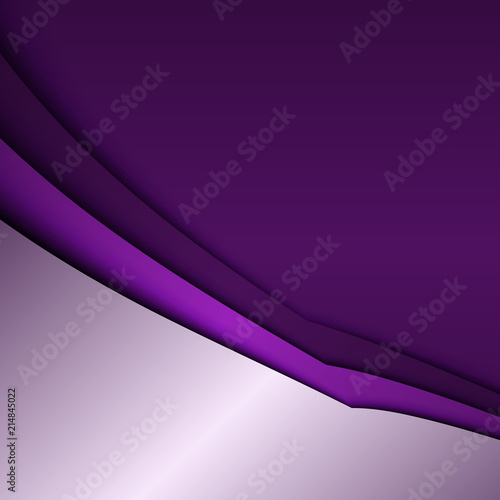 Purple background. Overlapping shapes on dark purple background. Space text and message design