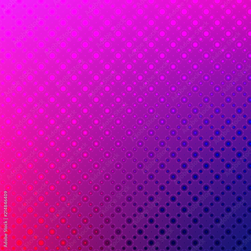 Pink background mosaic with light spots