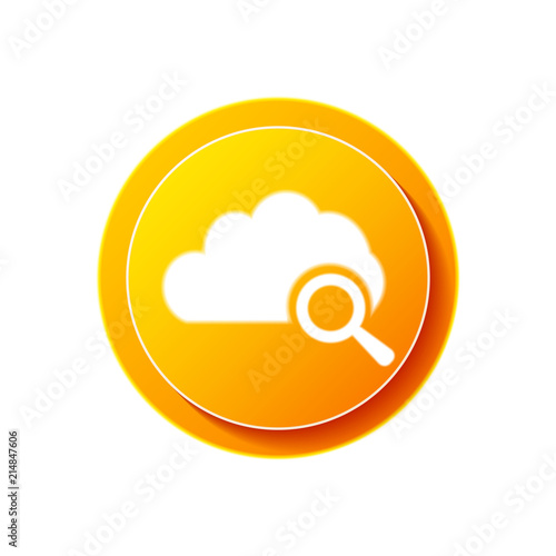 Cloud search icon