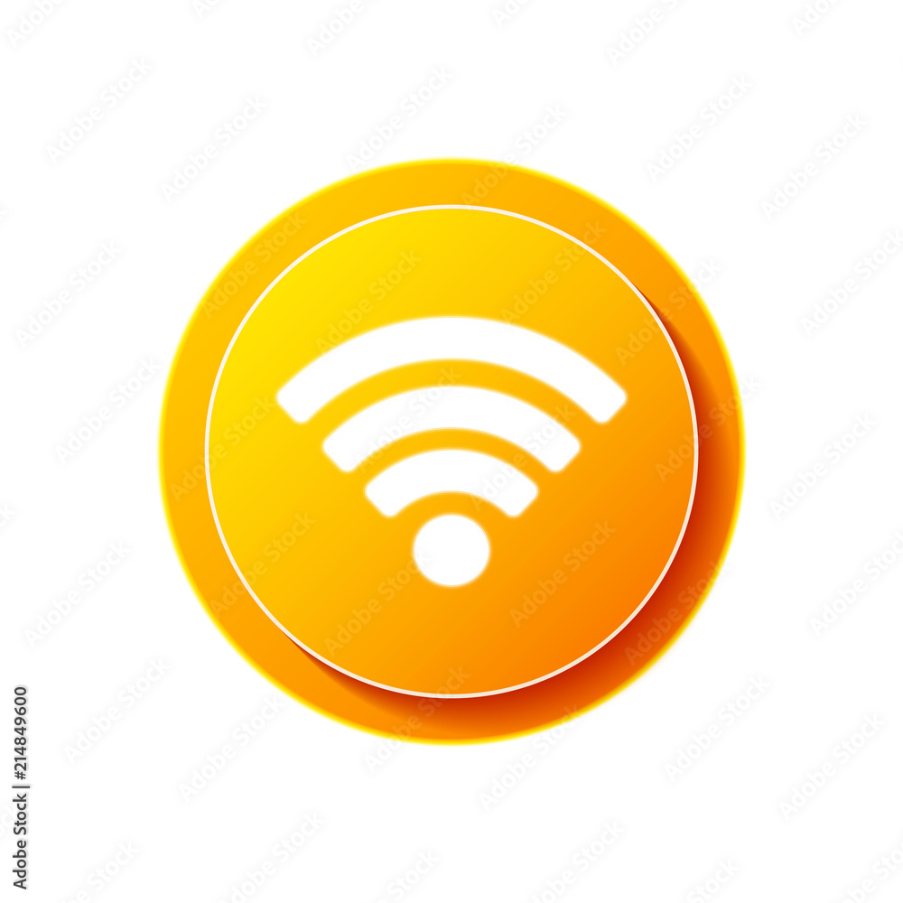 Wireless of wifi button sign (open wifi or wireless sign) Wireless of wifi button sign (open wifi or wireless sign)