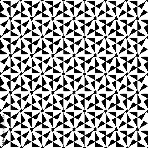 Black and white seamless pattern.