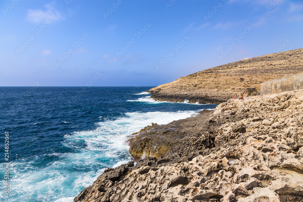 Wied iz Zurrieq, Malta. Picturesque seaside