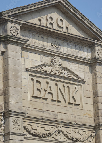 1891 Bank building front