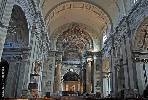 Bologna  Italy  Saint Peter Cathedral  interior.  