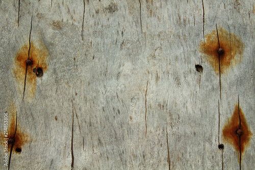 Old unpainted plywood close-up. Background. Texture.