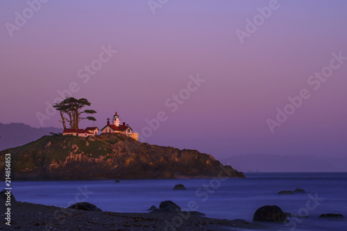 Fotografie Battery Point Lighthouse, Crescent City, Del Norte County, California