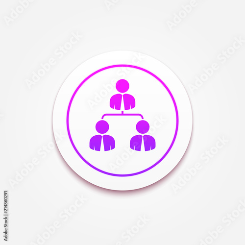Corporate hierarchy, business network