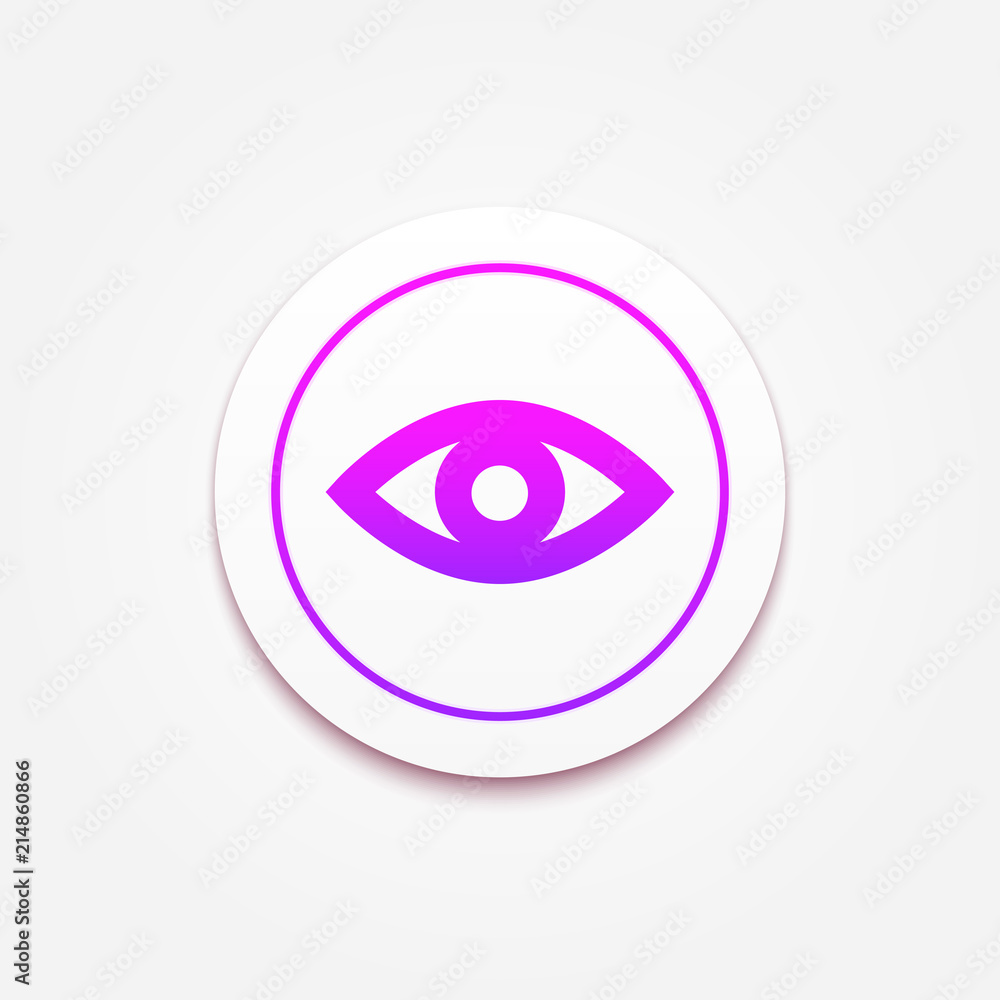 Eye icon ui design button Eye icon ui design button
