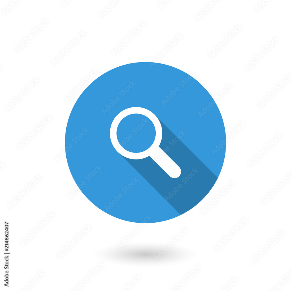 Find icon. Search Icon. Flat icon with long shadow Find icon. Search Icon. Flat icon with long shadow