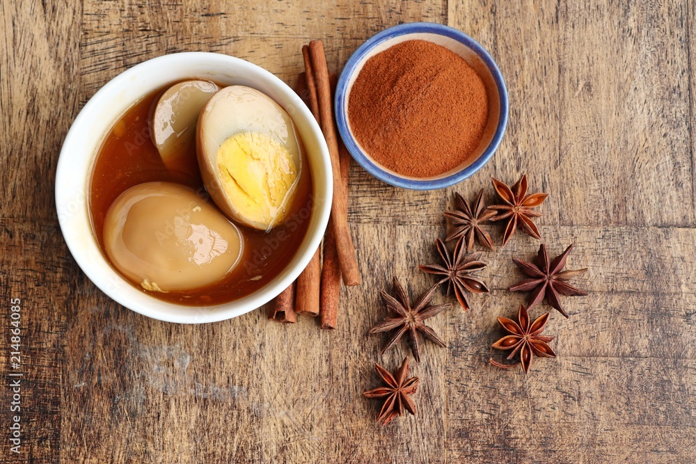 Eggs in brown sauce Eggs in brown sauce
