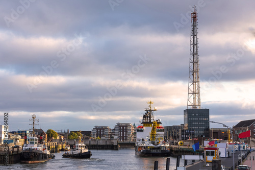 Photos cuxhaven port city germany