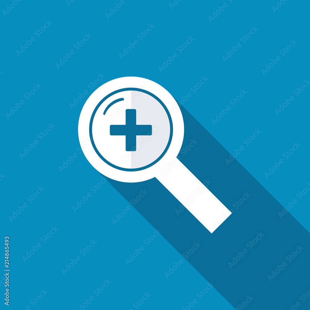 Increase magnifiers icons. Plus. Zoom in. Long shadow Increase magnifiers icons. Plus. Zoom in. Long shadow