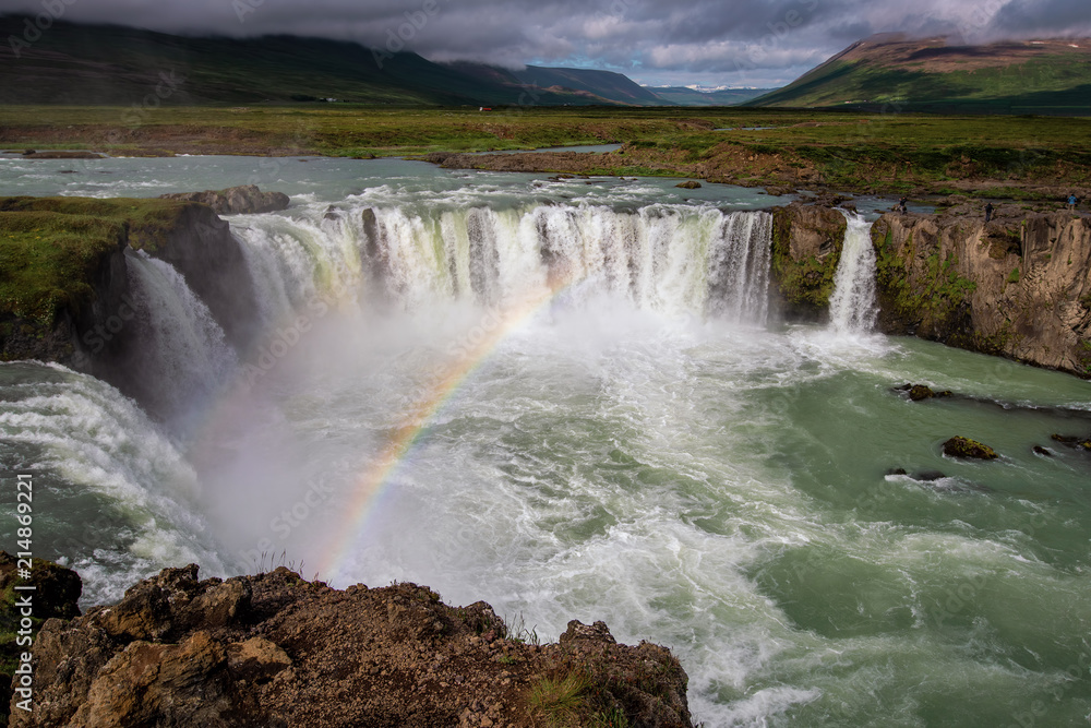 Fototapeta premium Godafoss is a waterfall in Iceland.