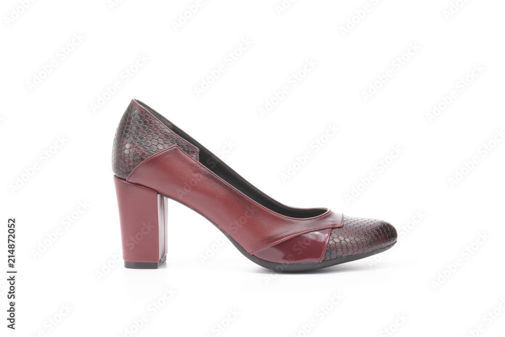 woman shoes white background woman shoes white background