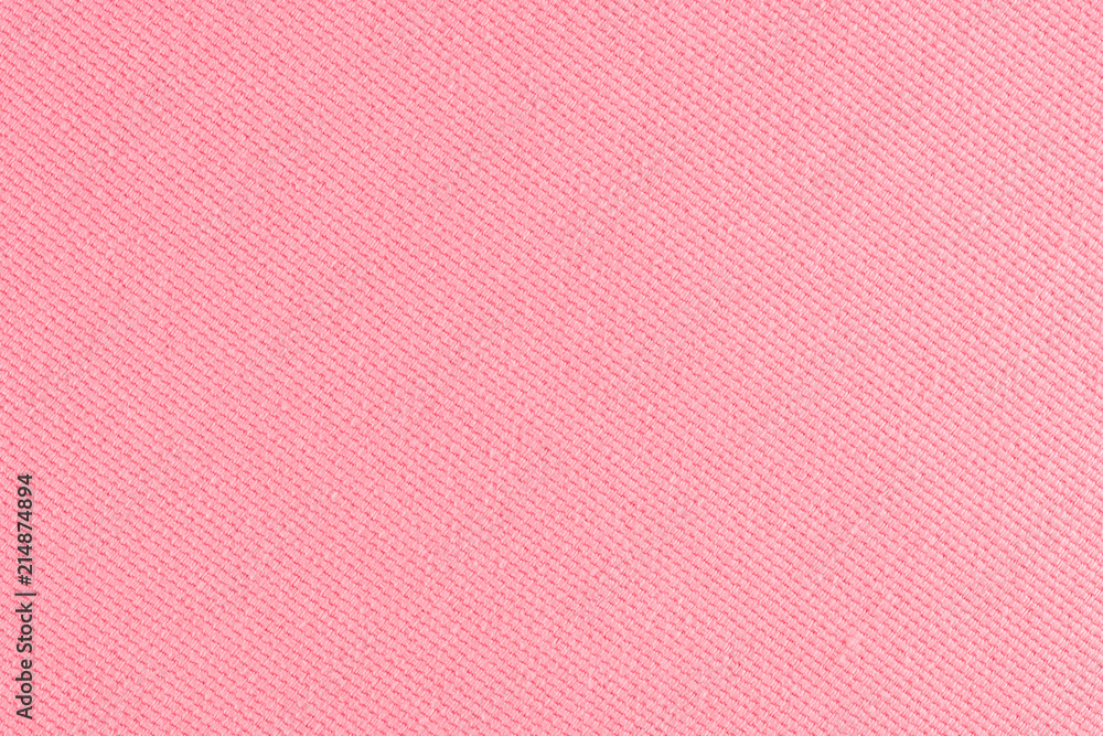 Pink fabric texture background. Stock Photo