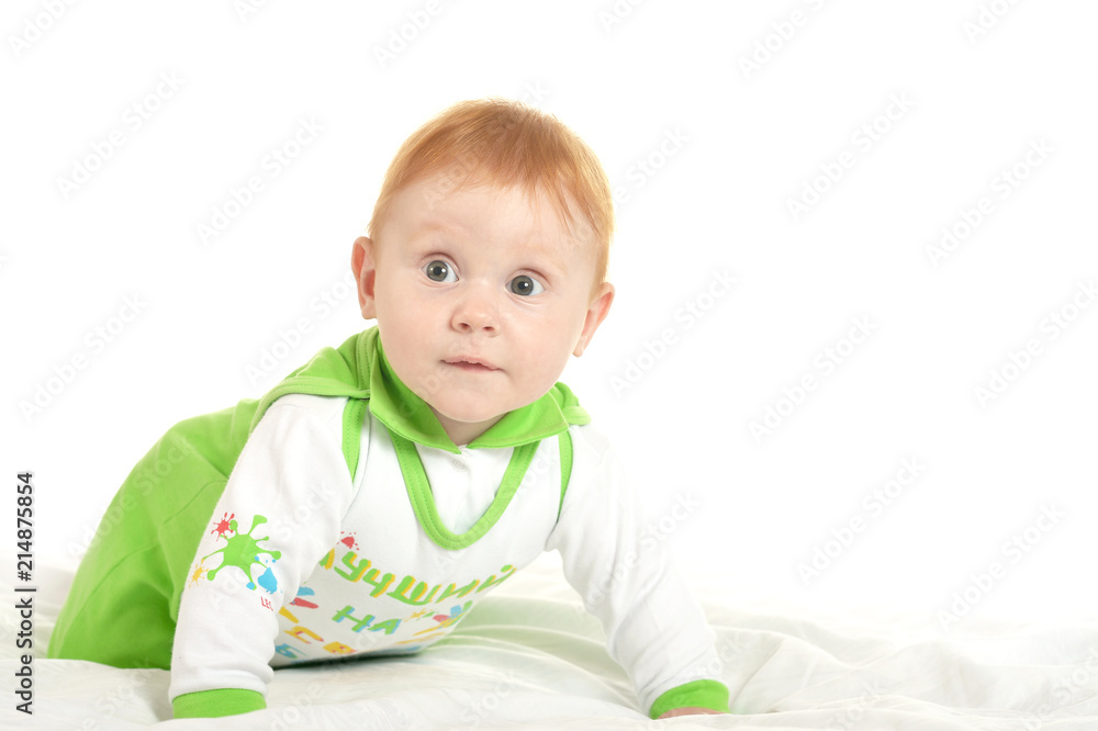 Fototapeta premium Adorable baby boy 