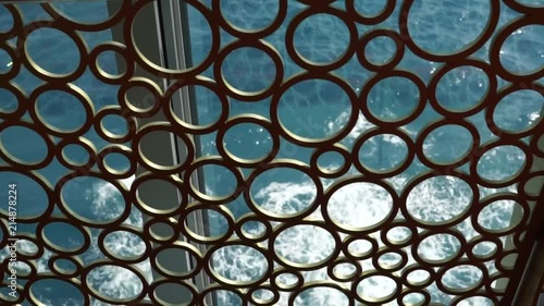 Muster design auf einem schiff