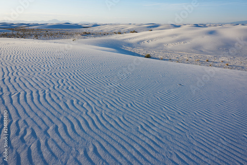 White Sands National Monuments Gypsum Dunes