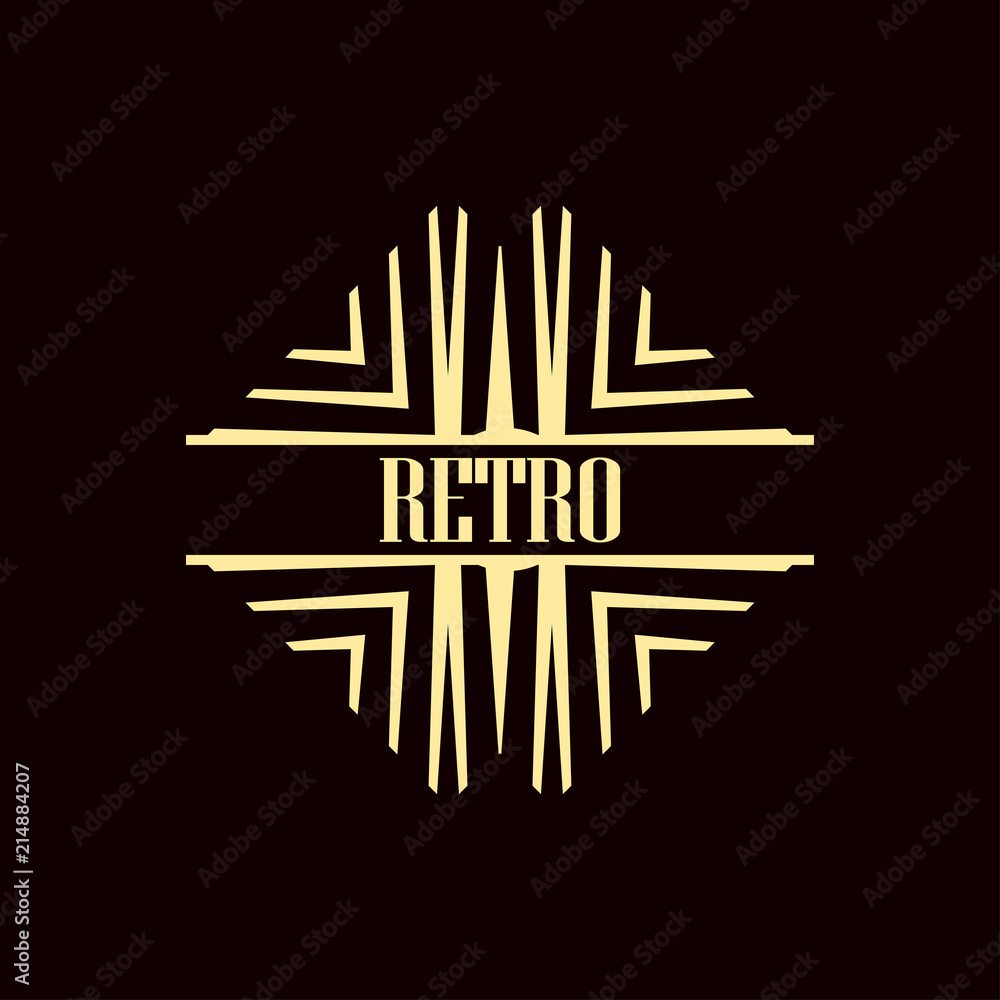Art Deco Logo Art Deco Logo