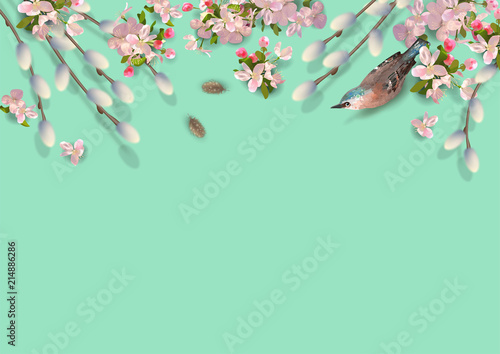 Spring Vector Background