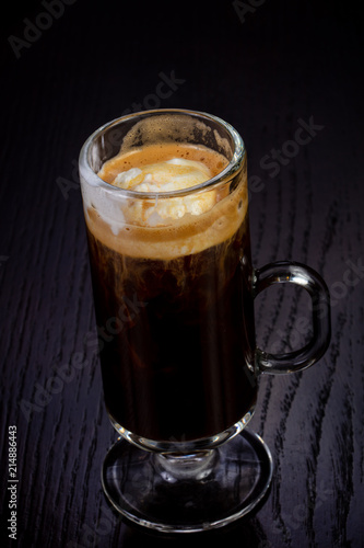 Delicious iced coffee