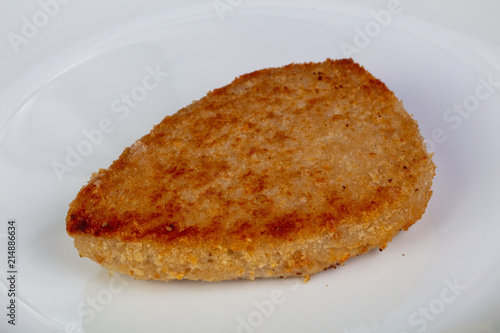 Roasted fish cutlet