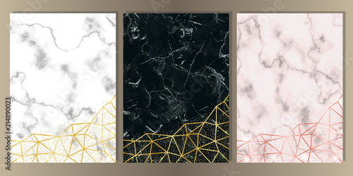 Luxury Glitter and Marble Set