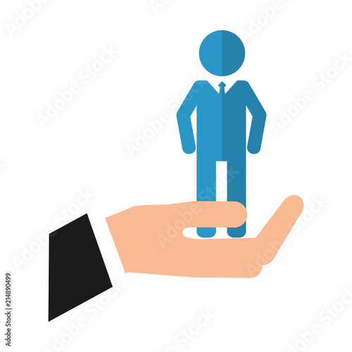 hand with masculine gender silhouette