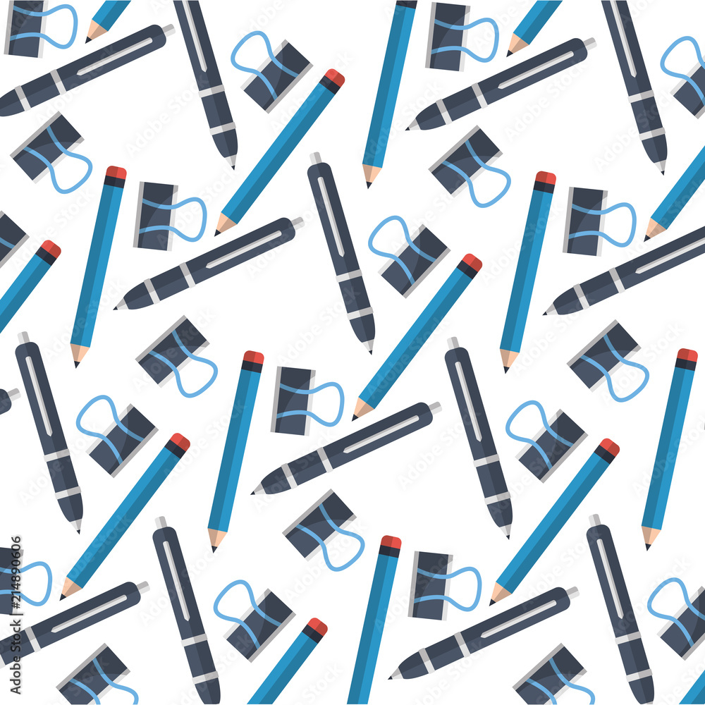 office supplies icon pattern office supplies icon pattern