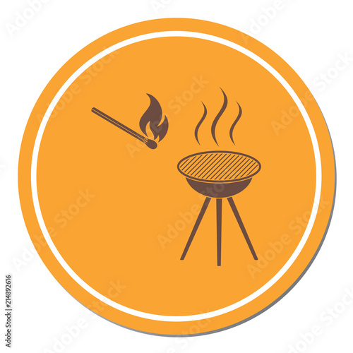 The barbecue icon