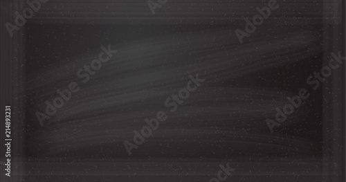 Vector chalkboard background. Blackbord tempate for chalk drowing.