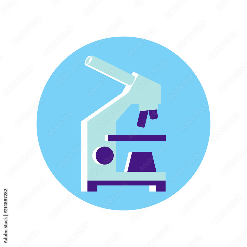 Scientific microscope icon. Vector illustration. Scientific microscope icon. Vector illustration.